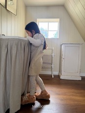 韓国子供服 / 26Autumn / 〖取寄〗minibonbon / ミックスレギンス / キッズ服 / ジュニア服 *XS~JS*