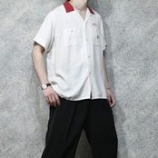 ~60's NAT NAST rayon bowling shirt