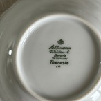 小皿　小ボール　2個セット　エレガントな縁飾り　マロンカラー風景画　Seltmann Weiden社 12twer6