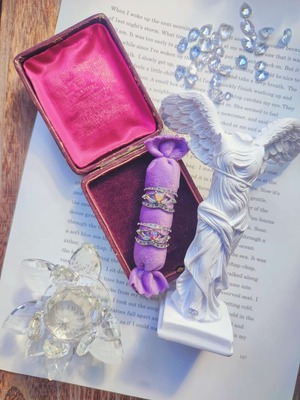 【THREE RINGS HOLD ONE HEART 3 PAIR RING／（XX422）】