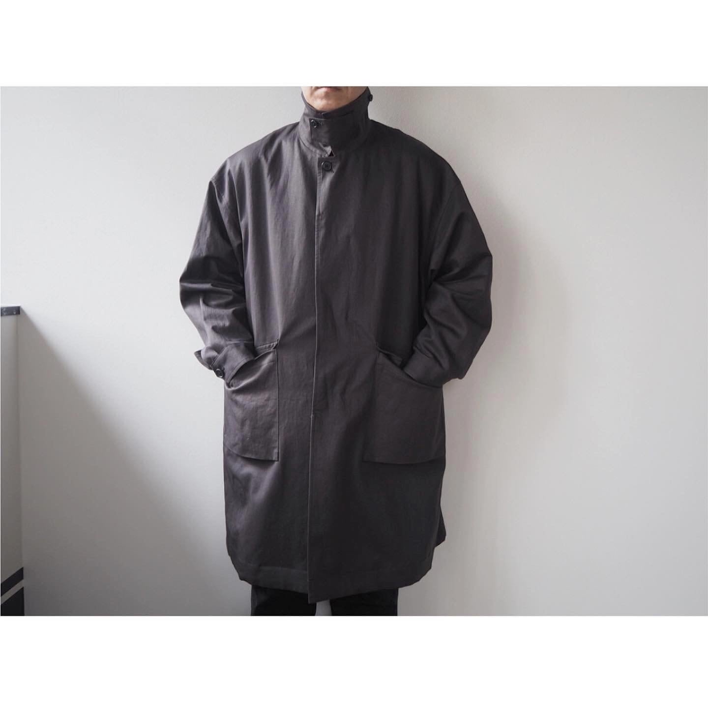 STILL BY HAND(スティル バイ ハンド) Cotton Linen Liner Soutien Collar Coat  AUTHENTIC Life Store
