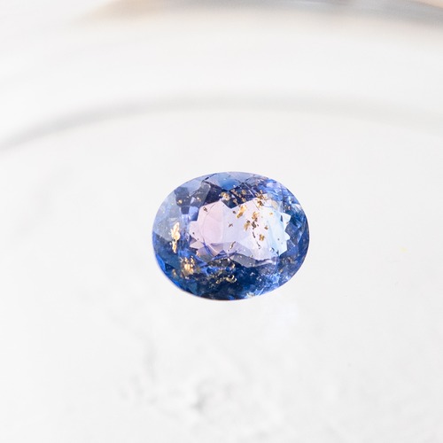 オーバル　10×8mm　#261【硝子の宝石】箔入