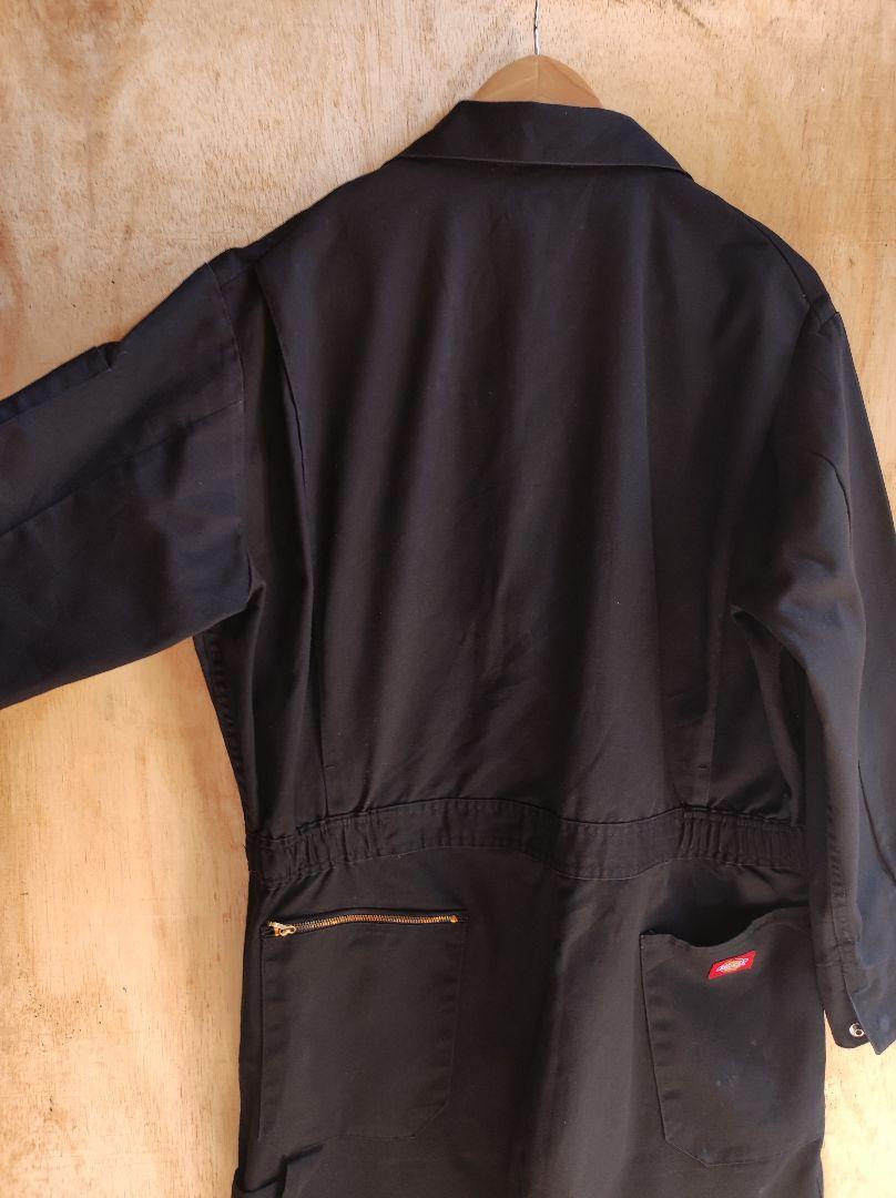 159 Dickies ディッキーズ 黒 つなぎ 古着 作業服 ワークウェア | PAY ID