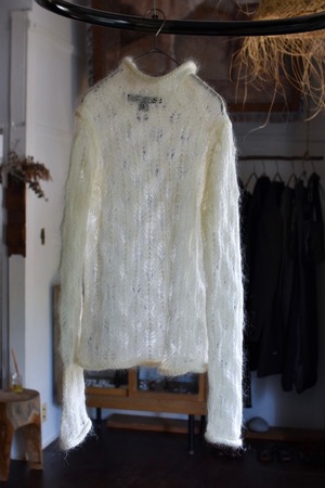mohair knit top