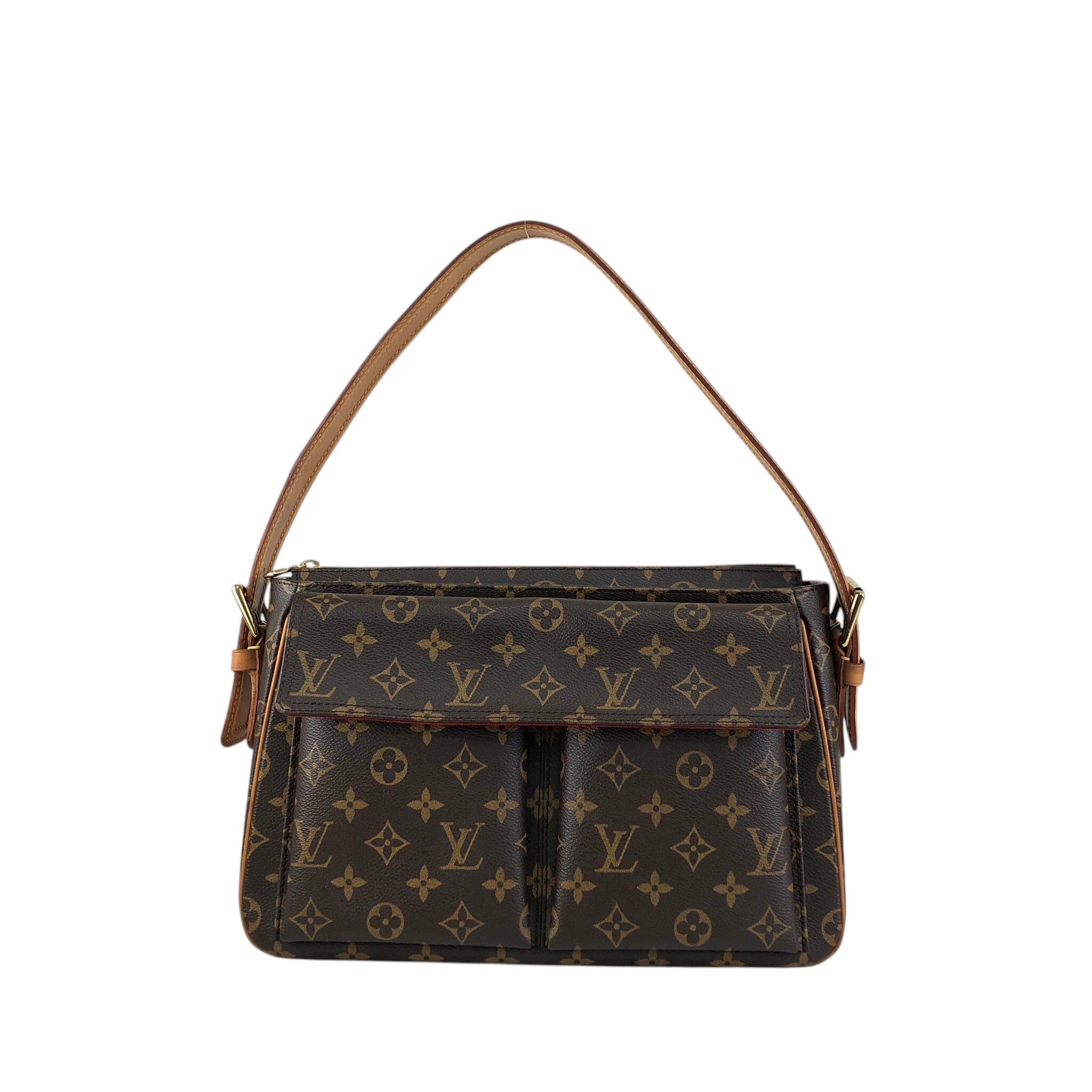 LOUIS VUITTON ルイヴィトン モノグラム ショルダーバッグ ブラウン