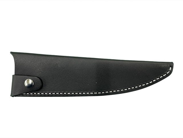 22020 Titanium 剣型包丁用　革シース（黒）