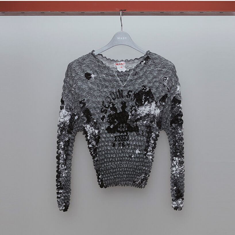 MASU 23AW Marble flag hood MASU 23AW Marble flag hood 帽子 Masu