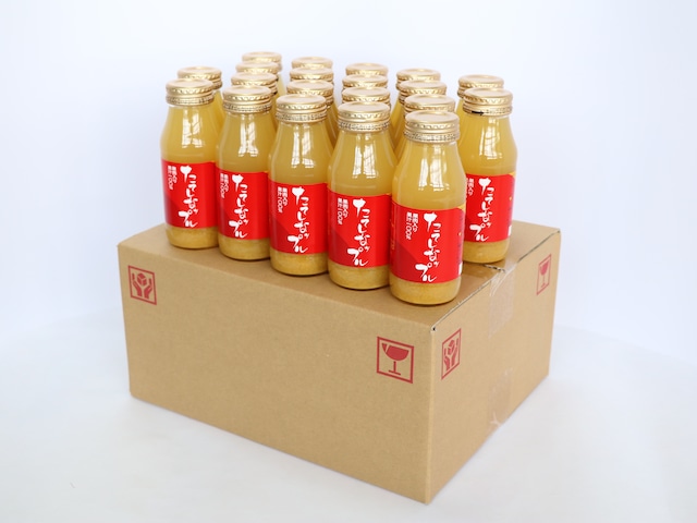 果肉入林檎ジュース （千秋 720ml×6本）