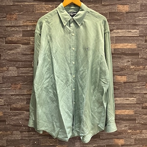 RALPH LAUREN BLAKE SILK/LINEN SHIRT MINT GREEN