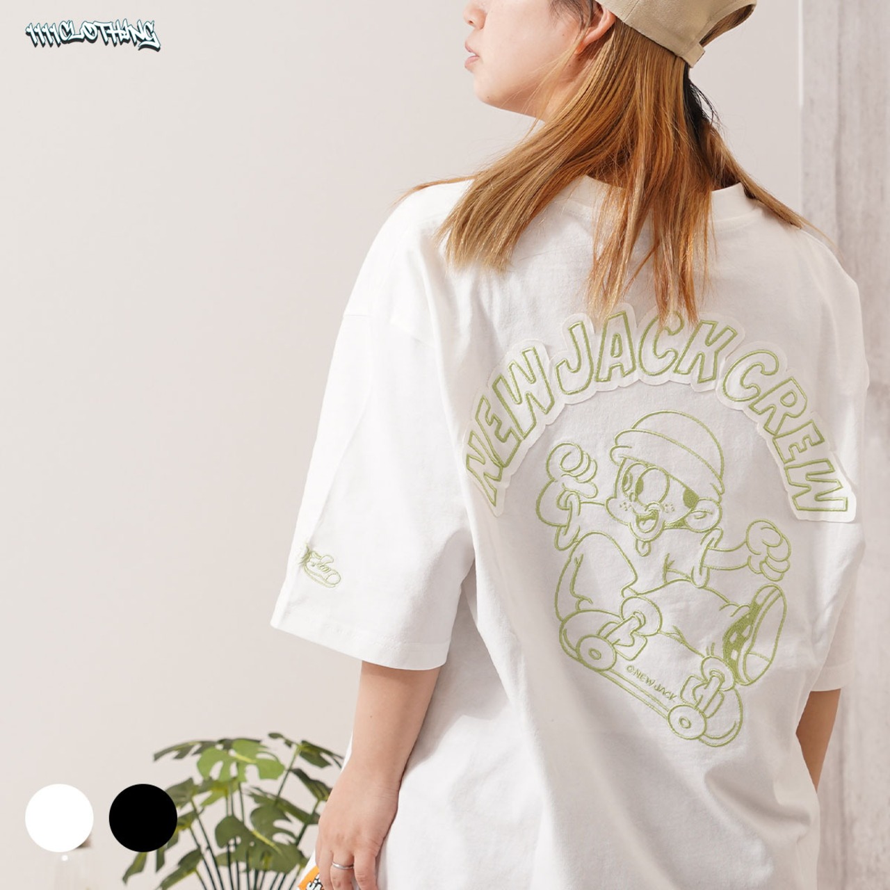 ◆NEW JACK 総刺繍 Tシャツ◆gt-6122252