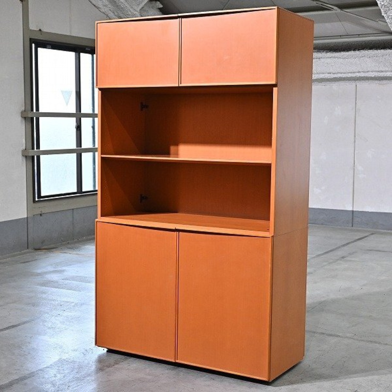 arflex「COMPOSER/コンポーザー」ハイキャビネット 観音開き チェスト 飾り棚 食器棚 収納 モダン アルフレックス