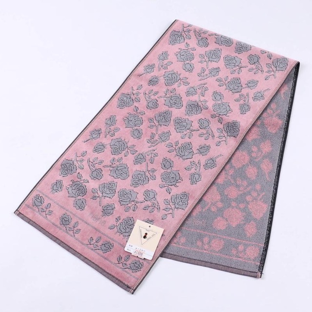 タオル　横浜ナナ NANA　スポーツタオル　ローズ２　ピンクグレー　nn-spt29