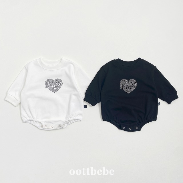 OOTTBEBE25秋）(BEBE)OTロンパース　リンクコーデ