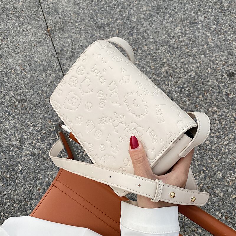 スクウェア メッセンジャーバッグ 手作りハンドバック35966071604