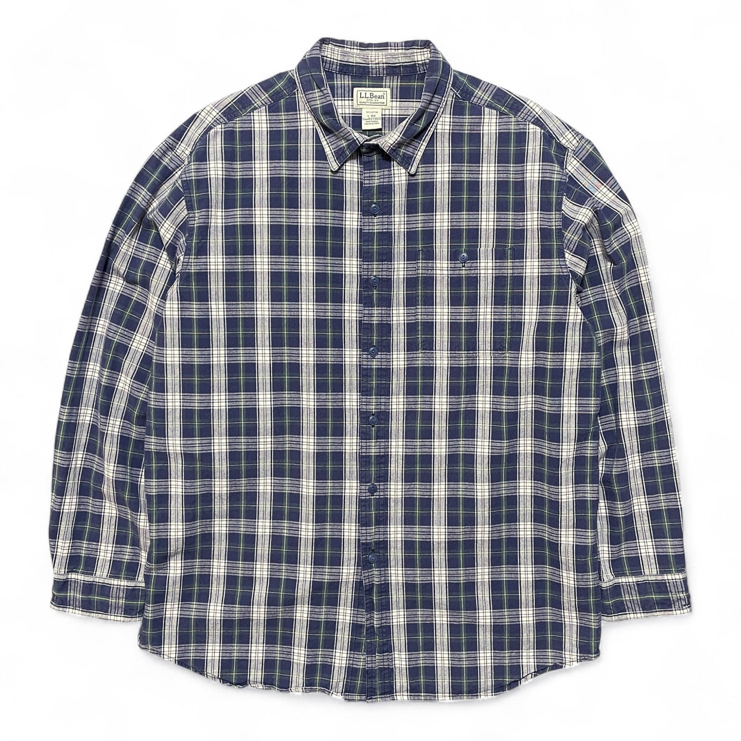 LLBEAN エルエルビーン　ネルシャツ　パーカー　シャツ　USA製 L.L.Bean（エルエルビーン） パーカー スコッチ・プラッド・フランネル