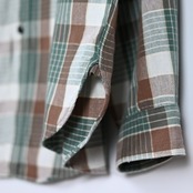 BOWWOW / MOUNTAIN POCKET FLANNEL SHIRT
