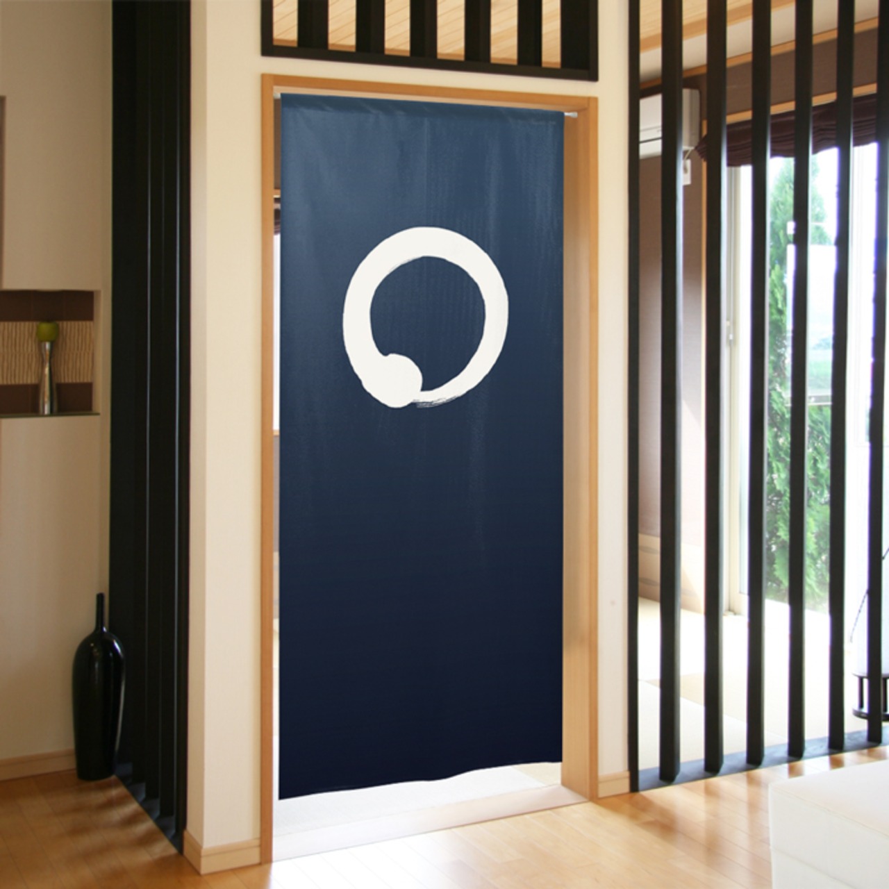 【受注生産】 のれん 円想 グラデーション 85ｘ丈180cm