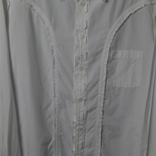 [Yohji Yamamoto Pour Homme] Deconstructed Trim Shirt