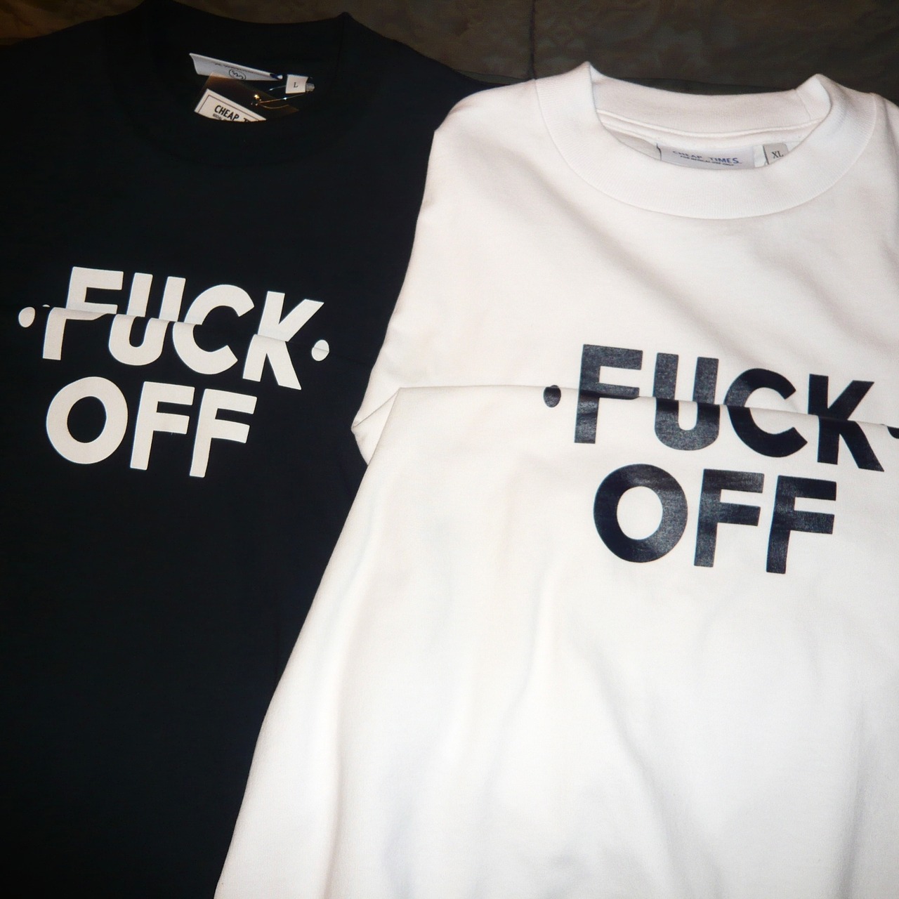 cheaptimes FUCK OFF T-SHIRTS