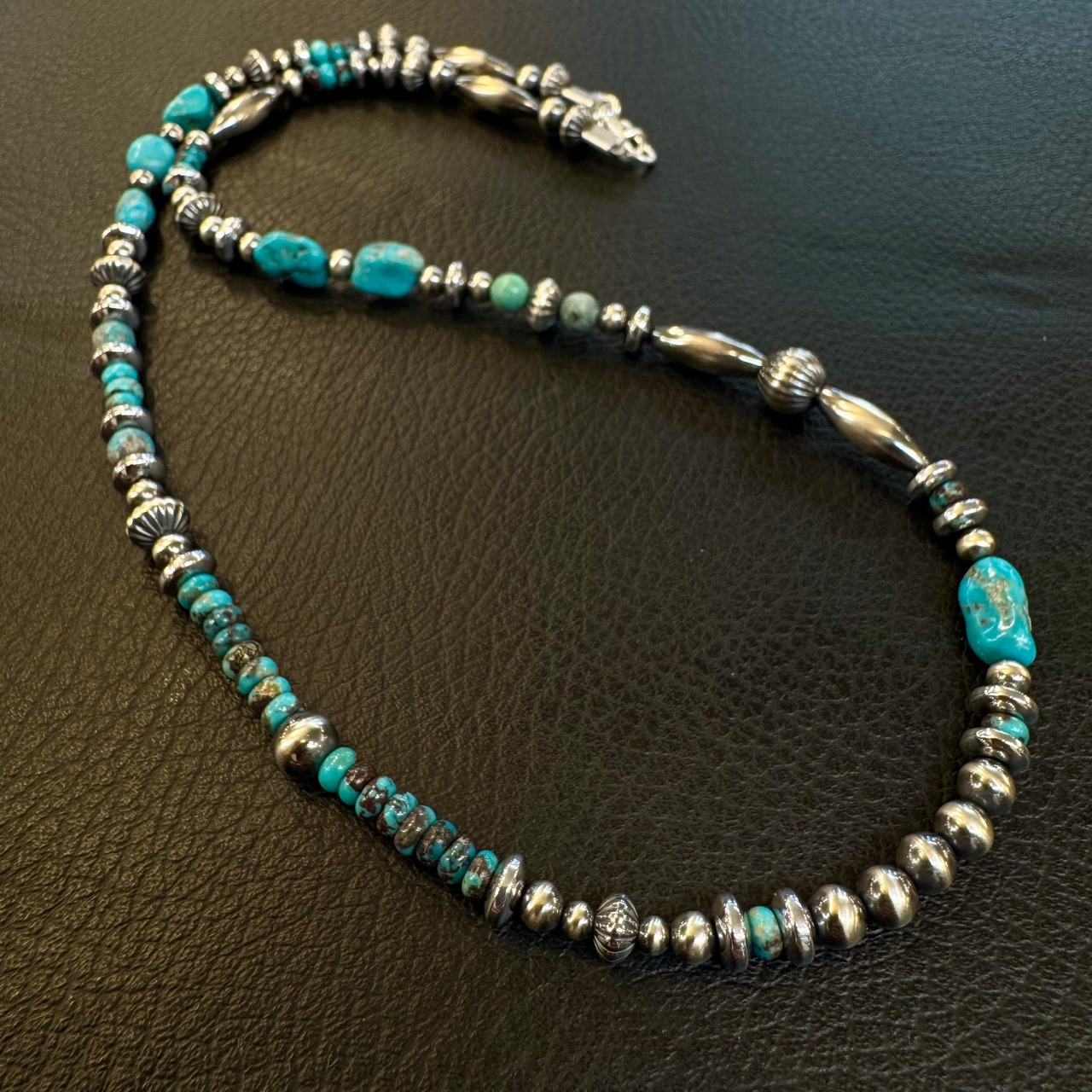 ブライト（Bright）ネックレス（Wave Hematite）オールターコイズ 50cm - 2