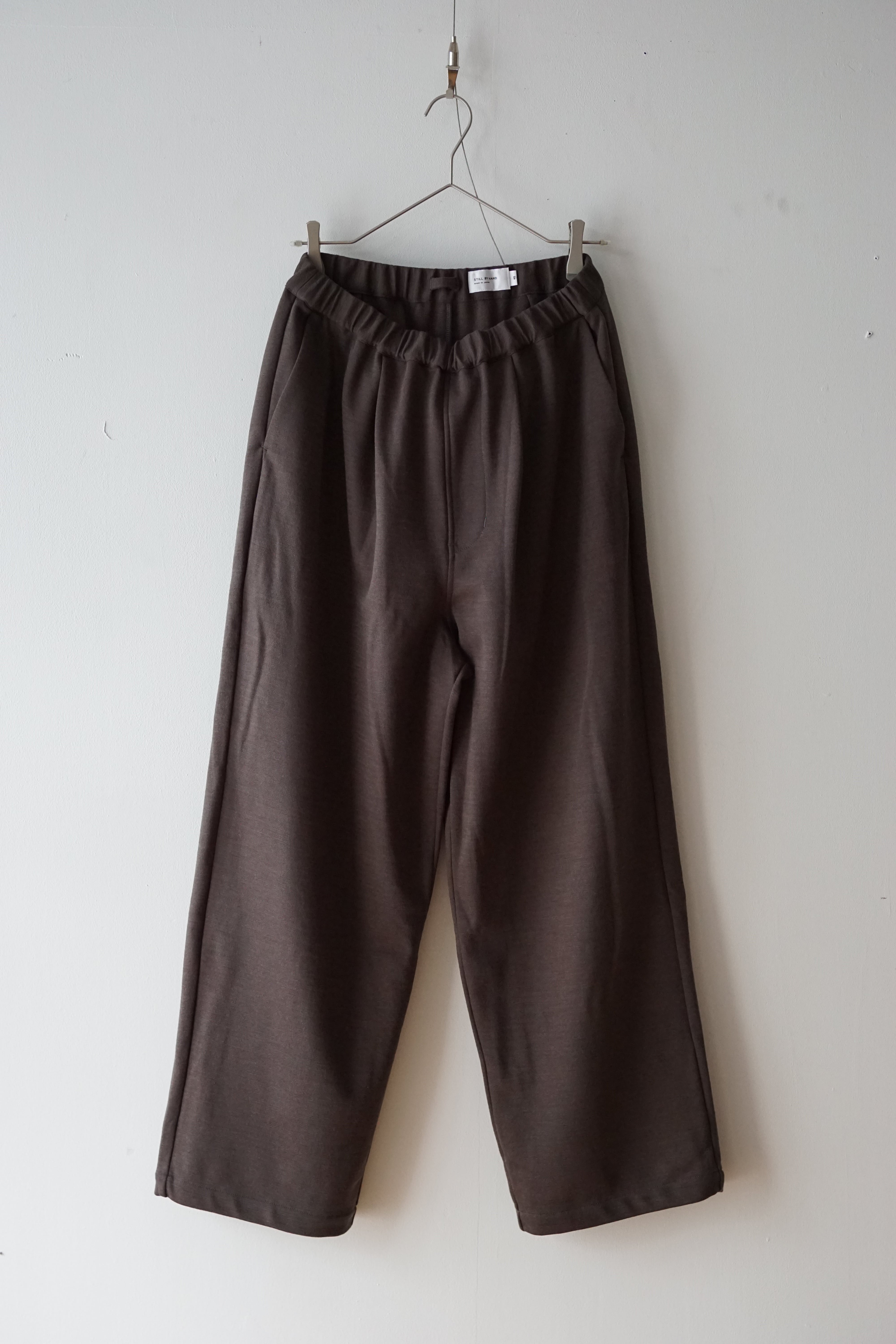 STILL BY HAND -Wide jersey pants- / CS06263 / スティルバイハンド ワイドジャージー パンツ