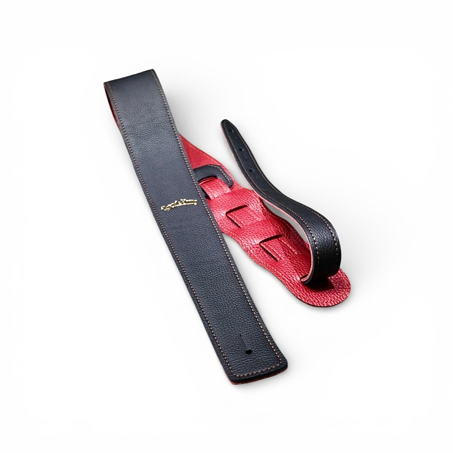 G-Standard Black/Mahogany Red | ギターストラップ専門店 Grande uomo