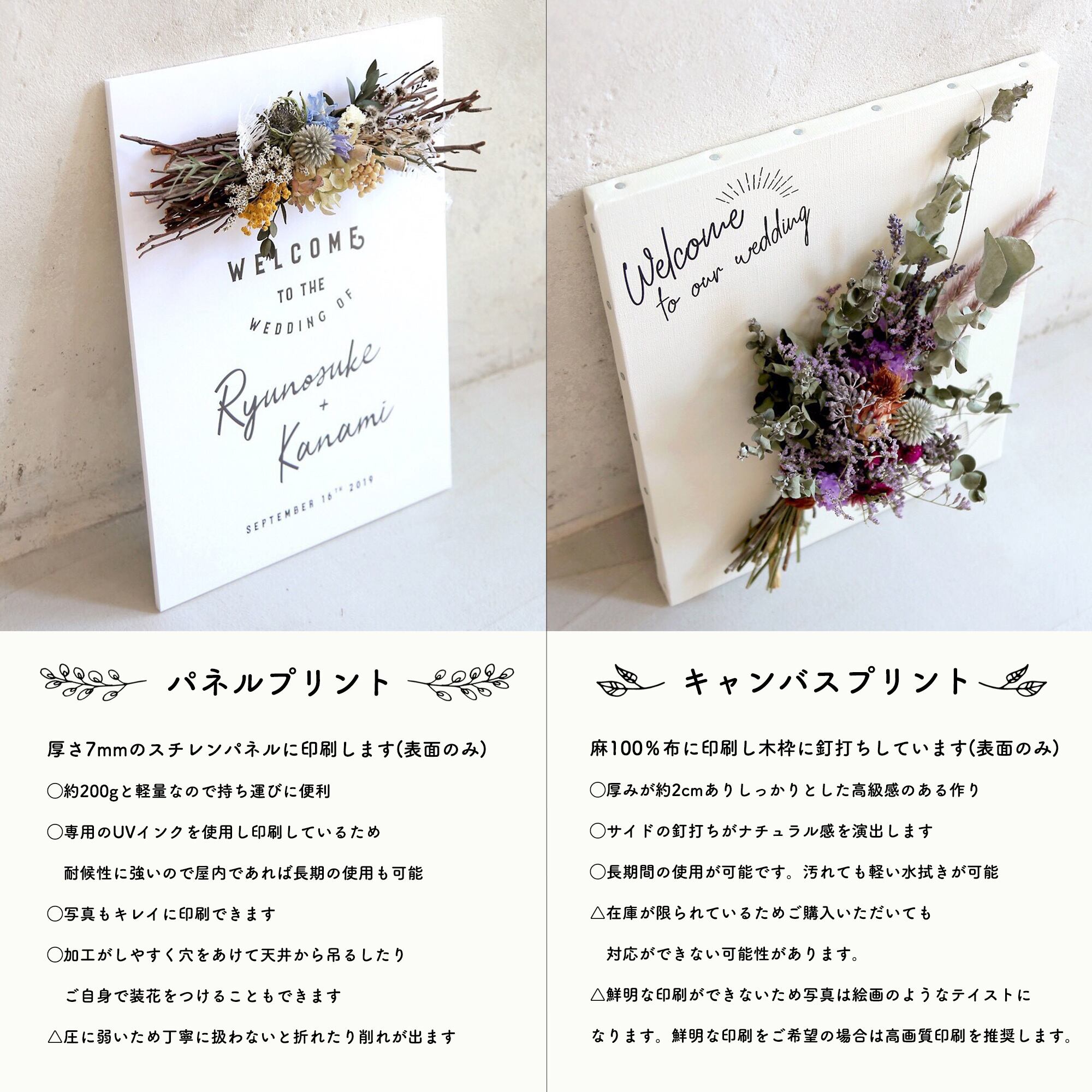 写真で作るウェルカムボード 【アクアマーメイド】 │ウェディング