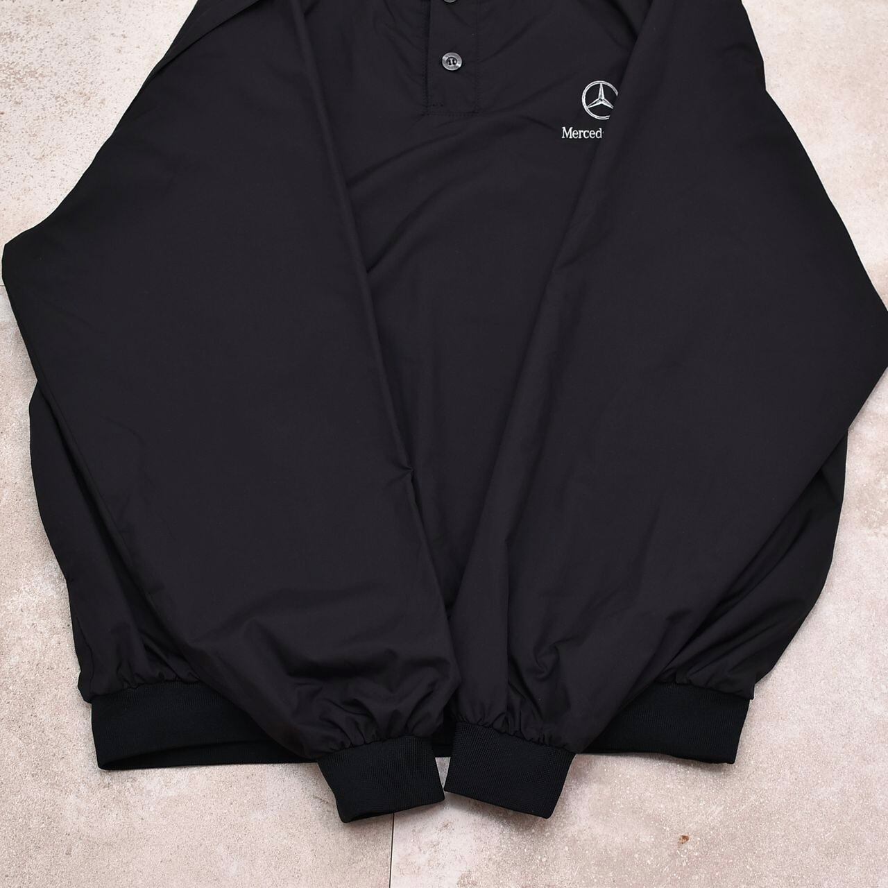 Mercedes-Benz logo embroidery po jacket | 古着屋 grin days Mercedes-Benz logo embroidery po jacket | 古着屋 grin days