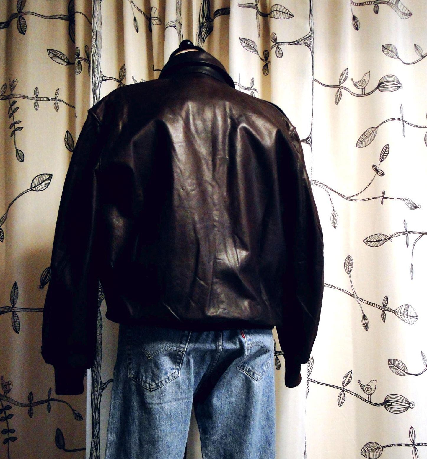 's GOLDEN BEAR A ゴールンデンベアー Leather フライトジャケット