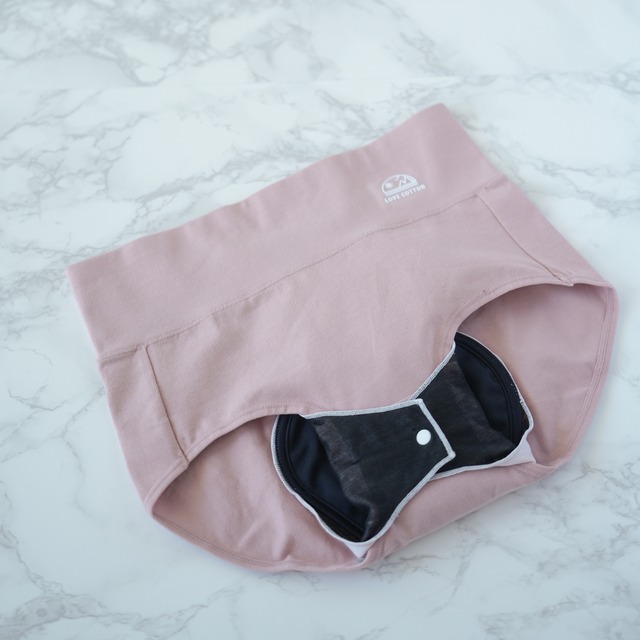 【はじめてset】FOLLISSI Lite(吸水量70ml)ベイビーピンク&サックスブルー｜普通の日～多い日用