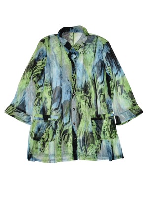 DoReMi Unique Series – Ocean Moss Tie-Dye Shirt