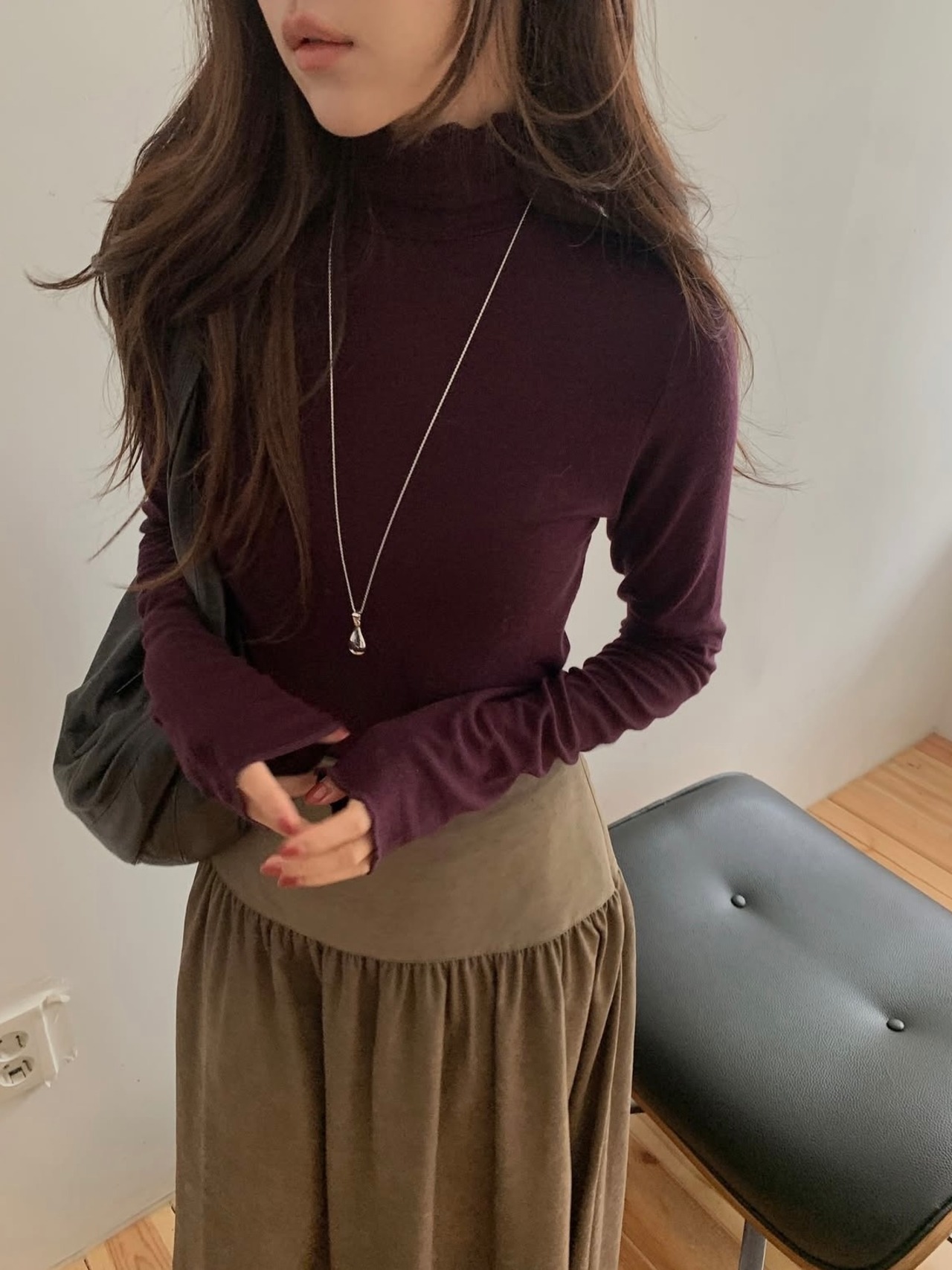 (予約) miel / Pauline pola tee 5color