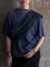 tay original【BLACK and RE-SEW】/Coin Yao tribe Vintage foot cover