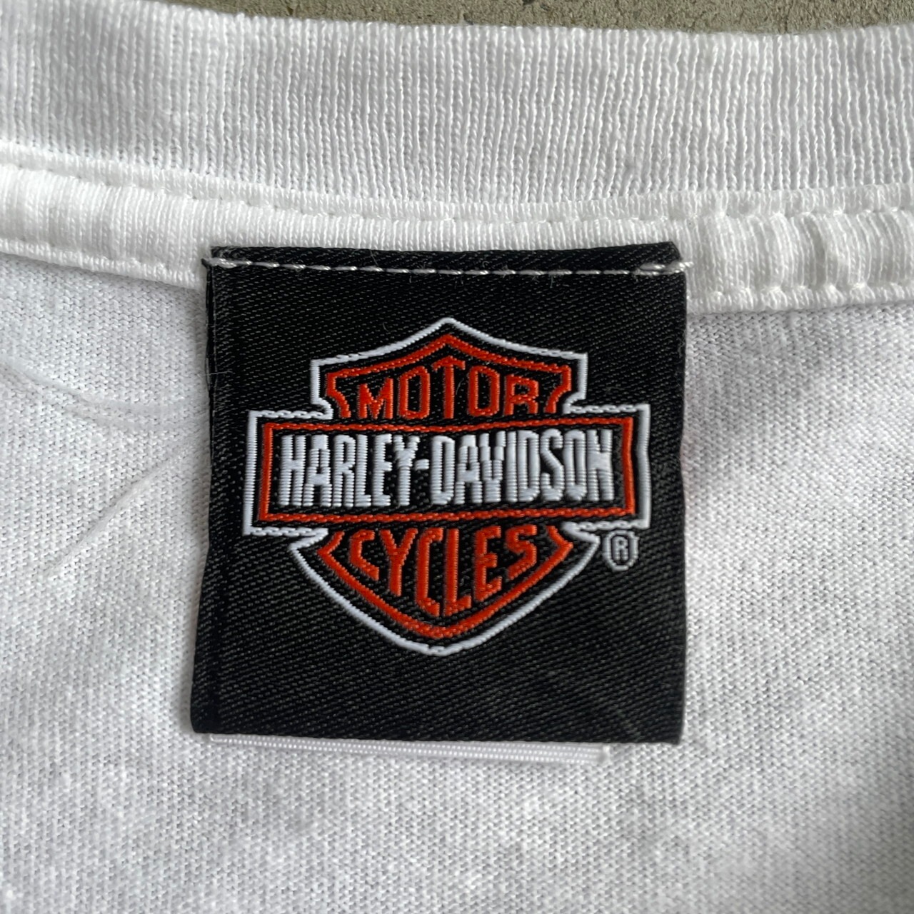 00年代 Harley-Davidson ハーレーダビッドソン No.1 ワンポイントロゴ 