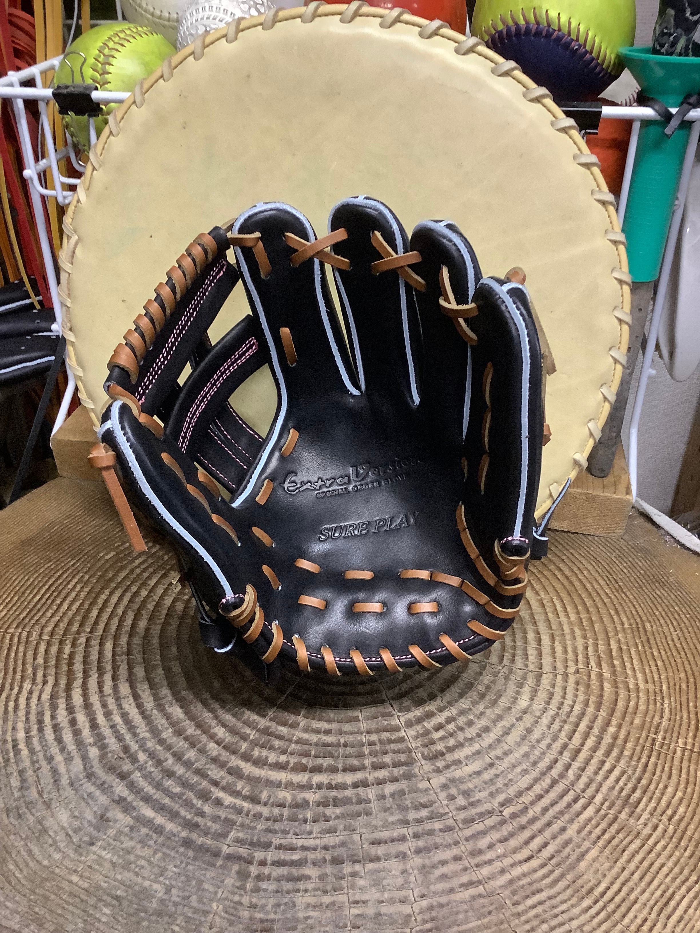 シュアプレイ 軟式オーダー 外野手用グローブ sure play シュアプレイ 軟式オーダー 外野手用グローブ sure play Sure Play