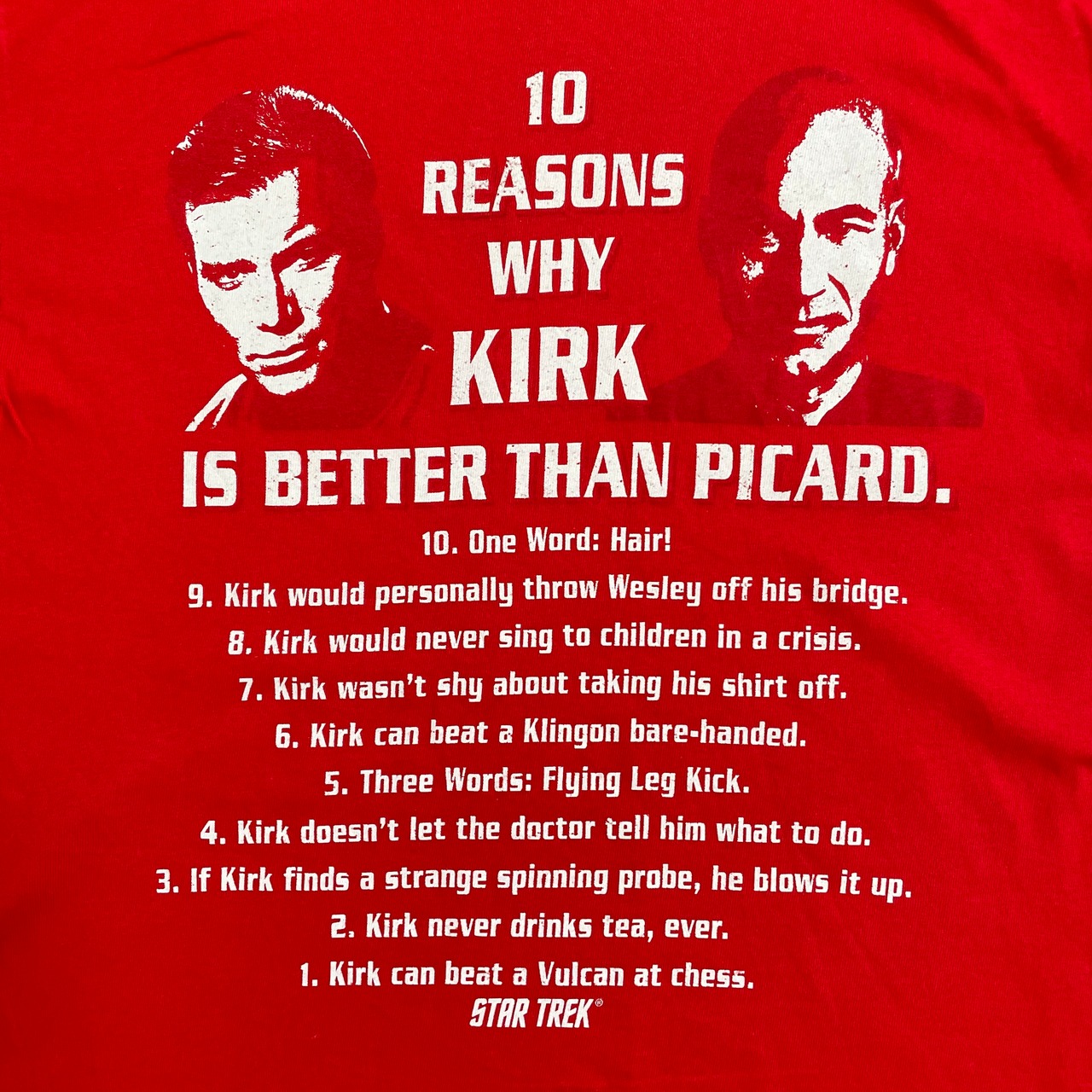 【STARTREK】映画 ムービー Tシャツ ロゴ スタートレック オフィシャル 公式 プリント Tシャツ 半袖 LARGE SF 海外ドラマ us古着