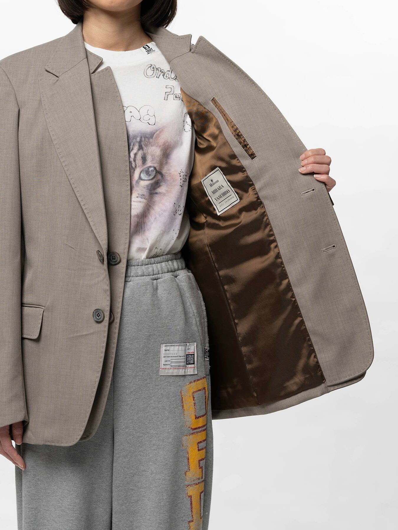 26SS】Maison MIHARA YASUHIRO ミハラヤスヒロ / Front Layered Jacket