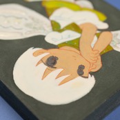 < かにわに > 原画作品「cotton」