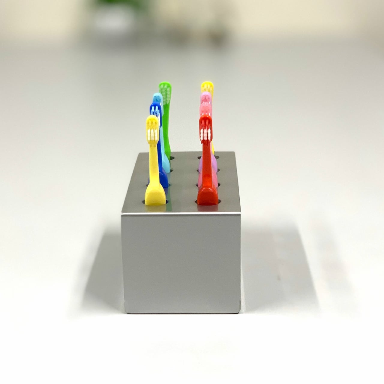 歯ブラシスタンド8人用 Aタイプ | Murakami-Stainless