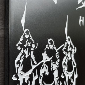 表札 武将表札  HT-BS-01BW