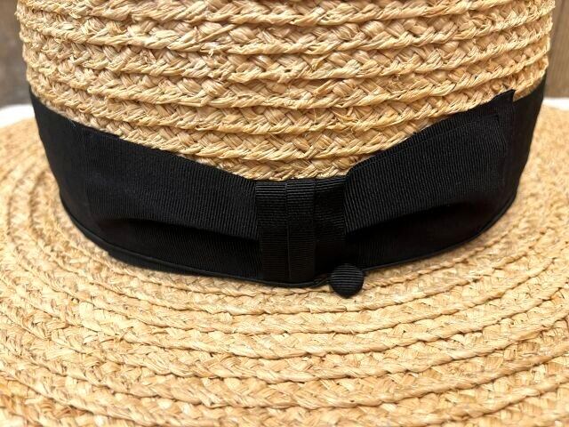 Stetson Braid Boater Hat (ステットソン ブレード カンカン帽) Japan