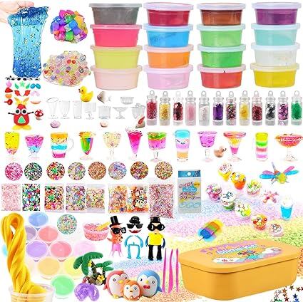 UQTOO スライム キット DIY ねんど セット 水晶粘土 おもちゃ