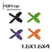 HQ1.6×1.6×4 1.5mm-shaft 2L2R　各種