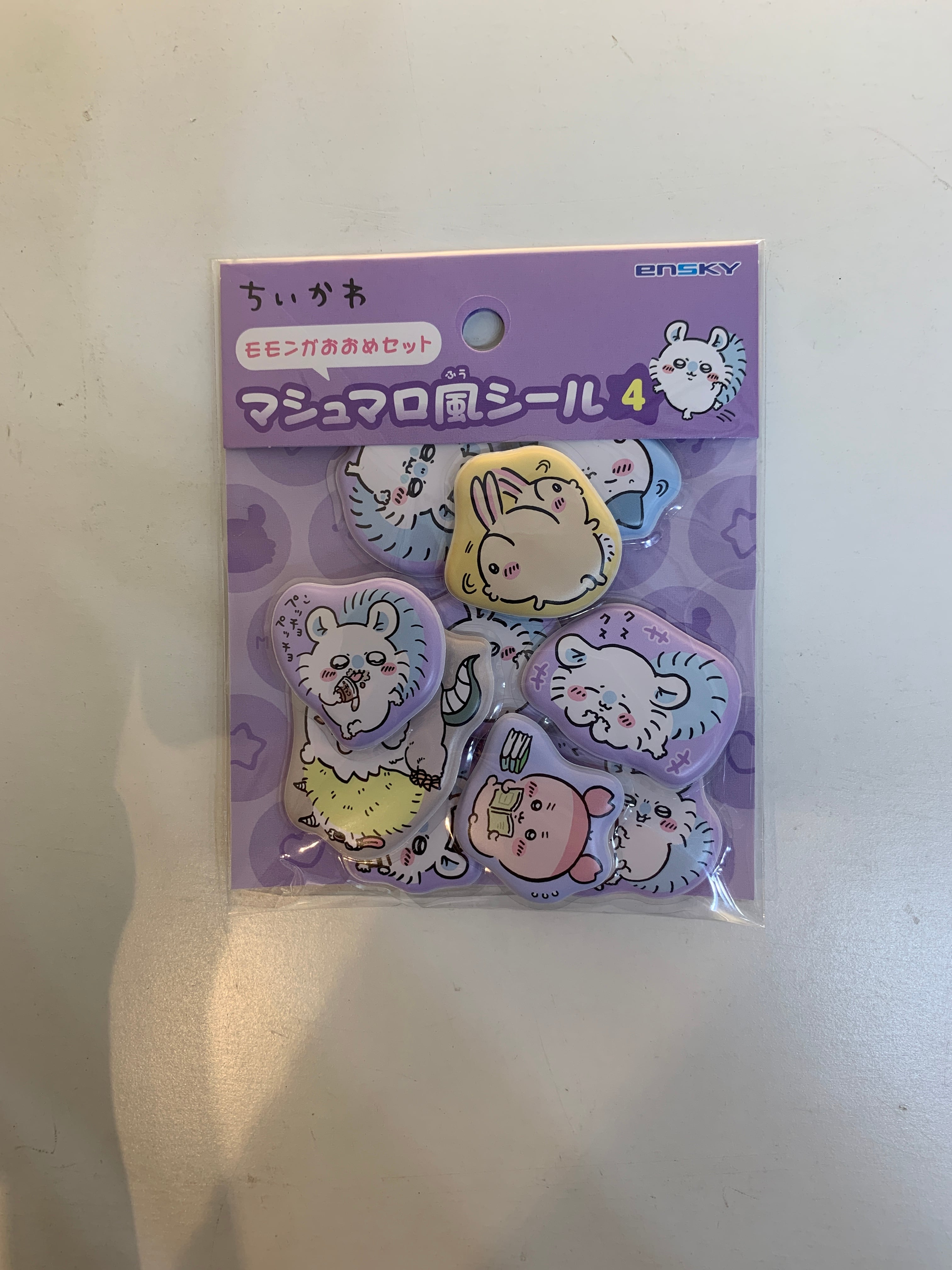 新作】Chiikawa Marshmallow-style Stickersちいかわ ハチワレ うさぎ