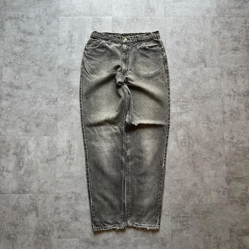【W33 L32】 カナダ製 usa levi's 先染ブラック 550