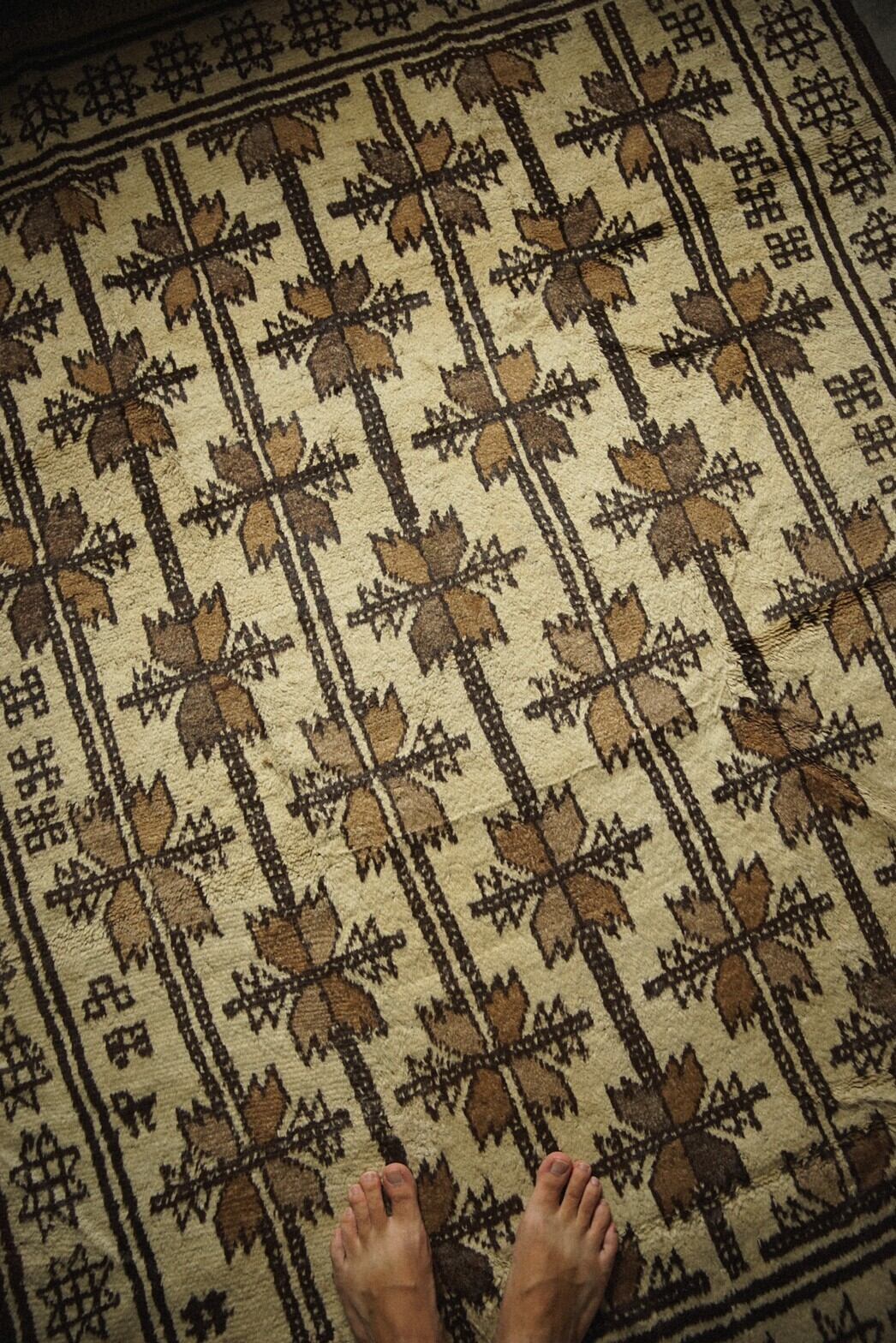 819 -Vintage Taimani rug | 手織りのヴィンテージラグ専門店 | Bahr