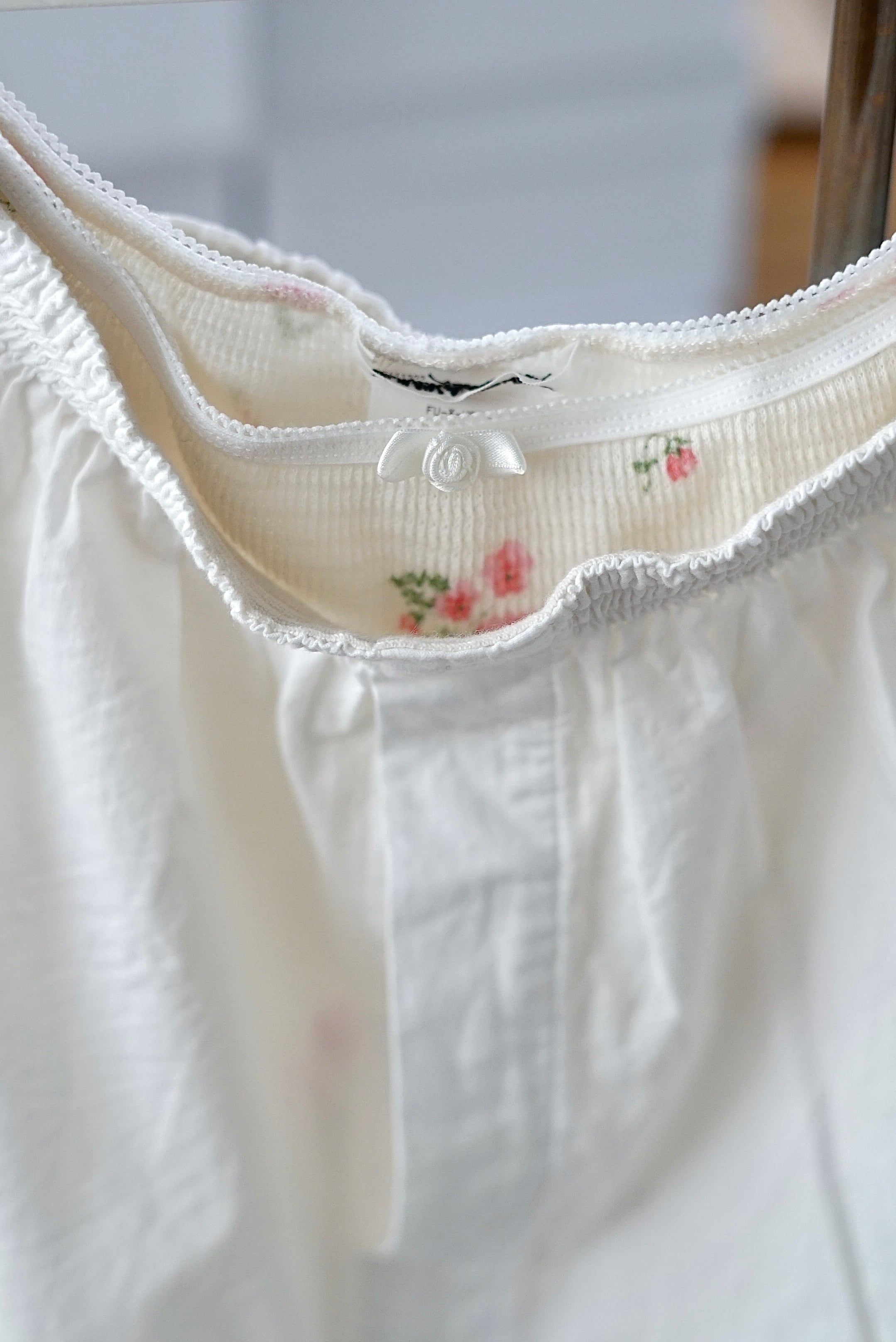 FUMIKA_UCHIDA / Lawn trunk shorts ( OFF WHITE ) | JUQUI Online