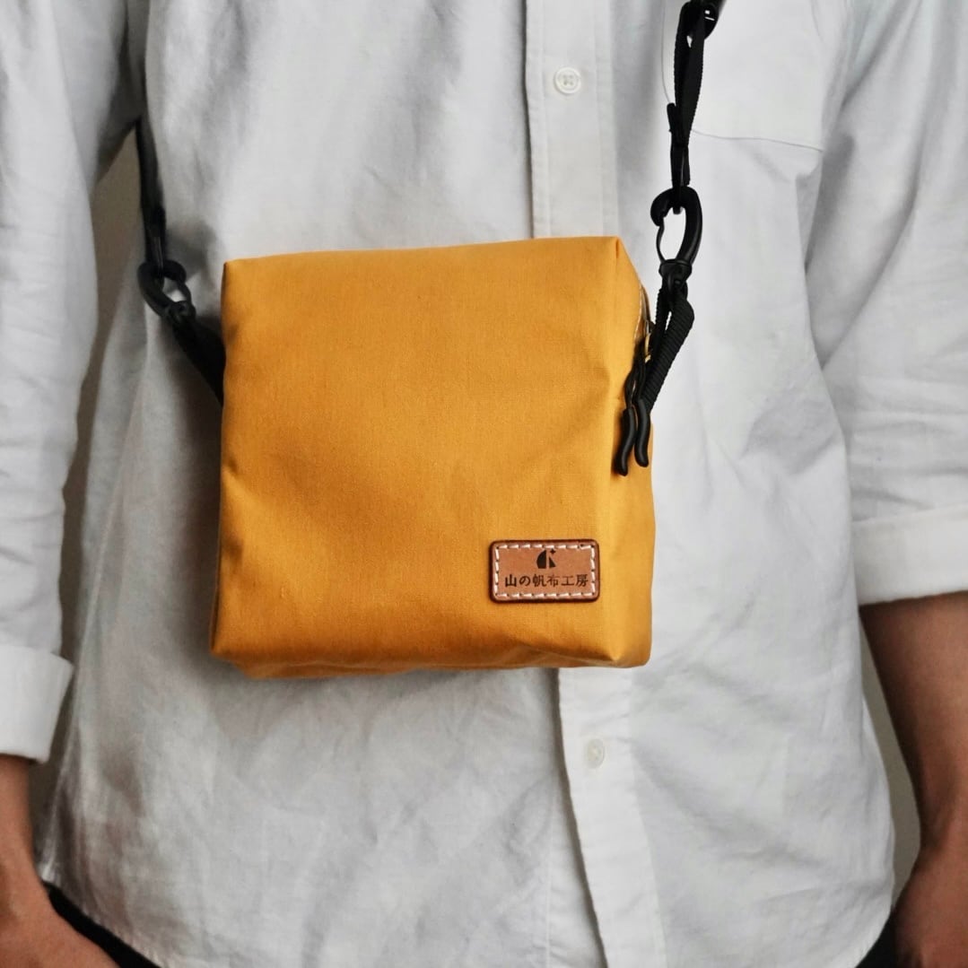 CRAFTMAN サコッシュ / Lemon Yellow(帆布/ショルダーバッグ/登山