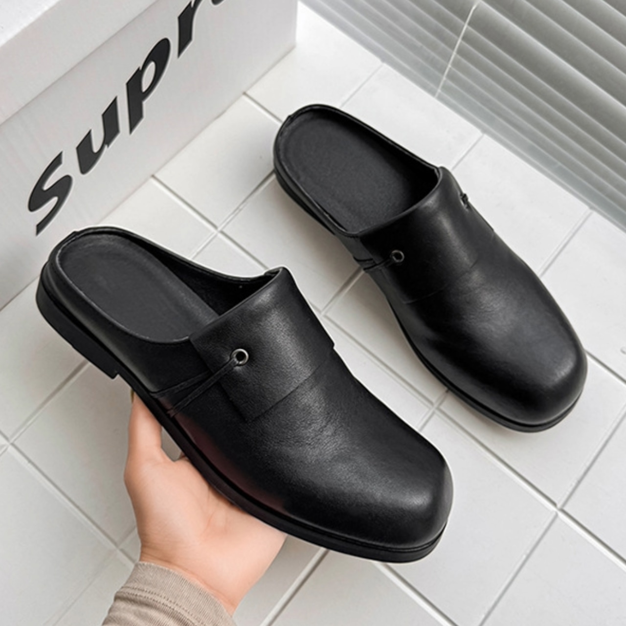 【Field Style】レザースリッポン TB2212・画像2