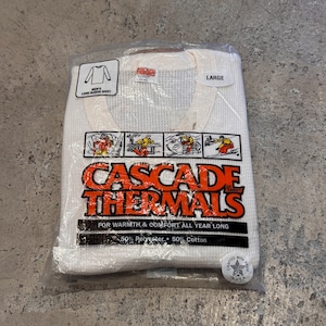 1990s CASCADE THERMAL CUT SEW "DEAD STOCK"